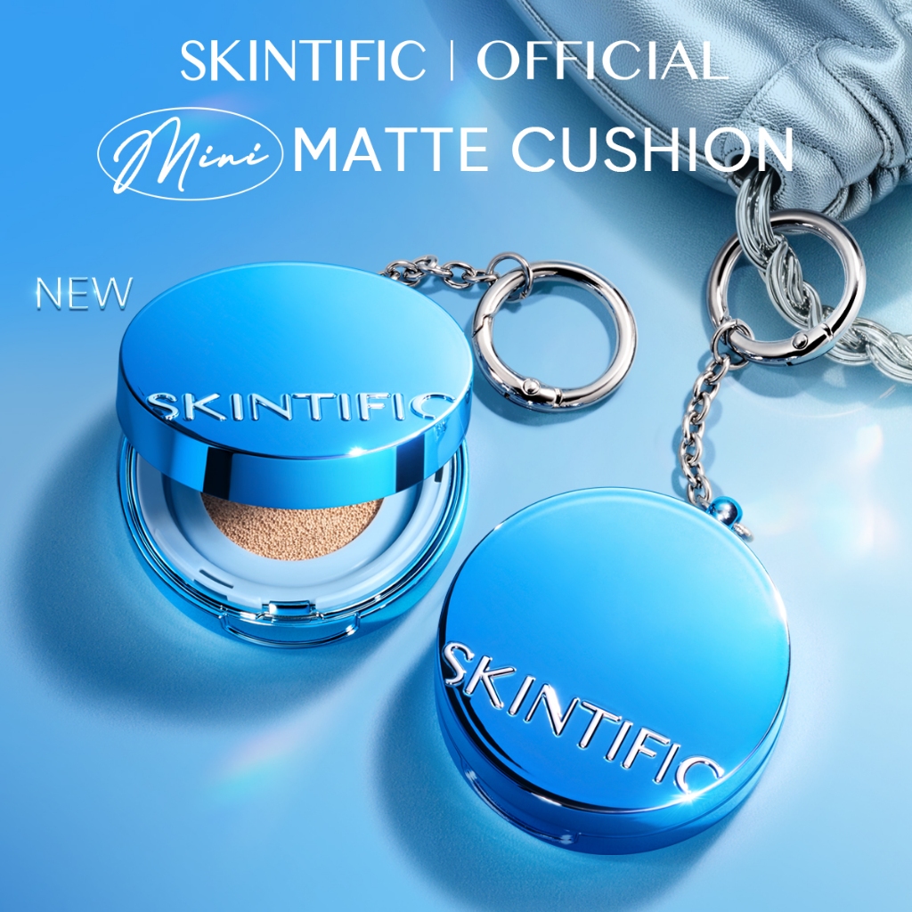 Perfect Stay Velvet MiNi Matte Cushion 4g สีฟ้า คุชชั่นรองพื้น สร้างลุคแมตต์เนียนสวยเป็นธร เบสเมคอัพ